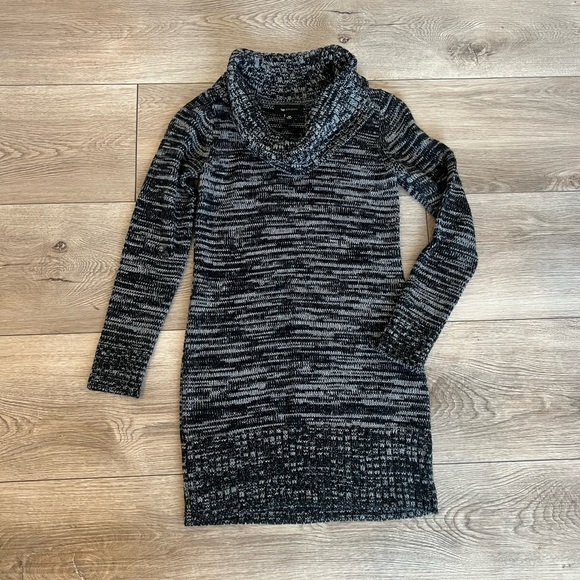 AB Studio Sweaters - AB Studio Cowl Neck Tunic Sweater